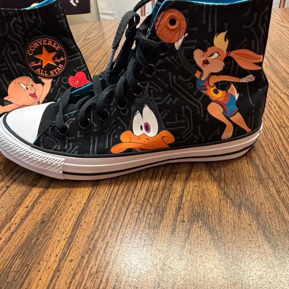 Space Jam Chuck Taylor All Star High Tune Squad men’s 6.5/womens 8.5 - Picture 7 of 10